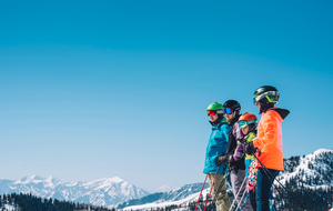 Spring skiing